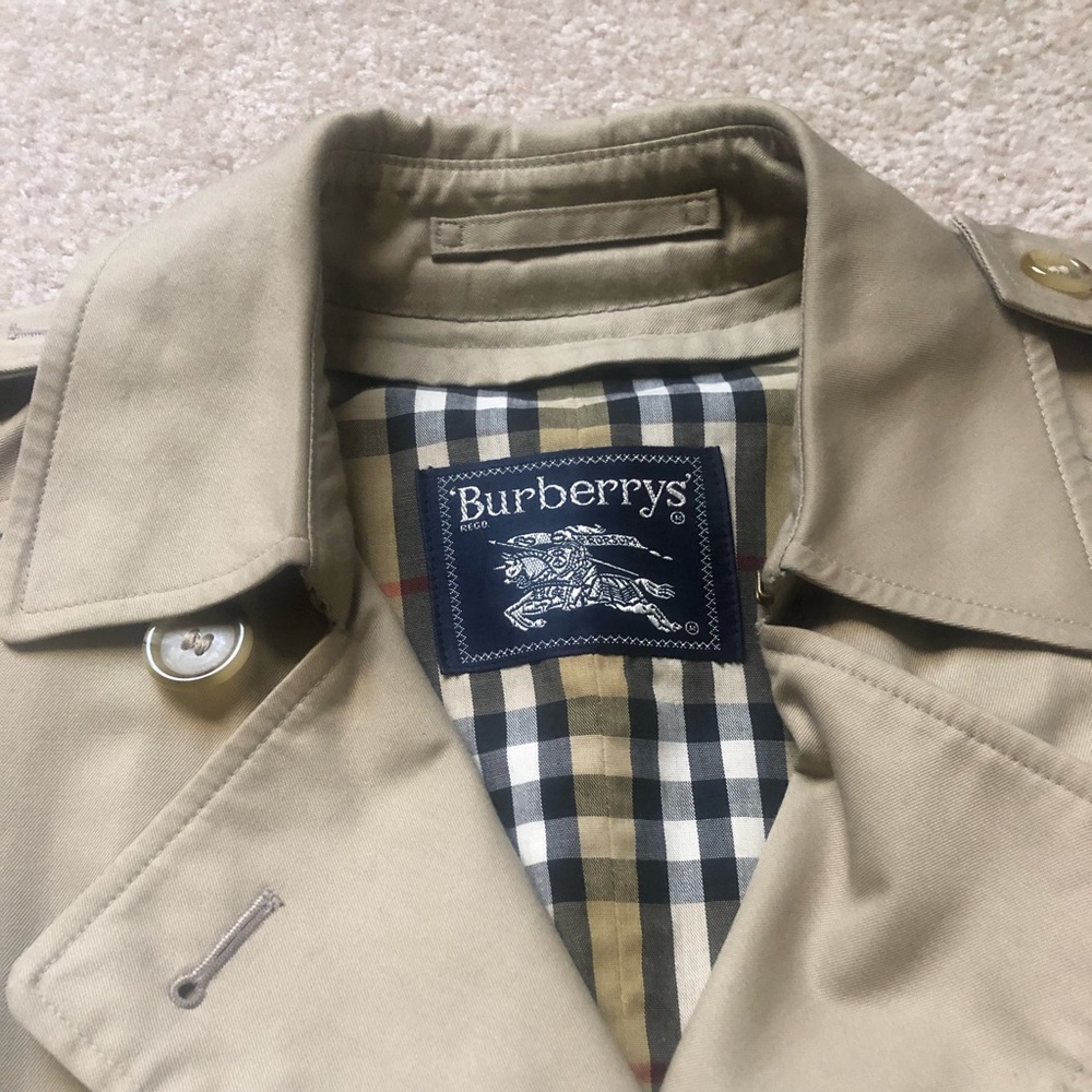 Vintage Burberry trench coat